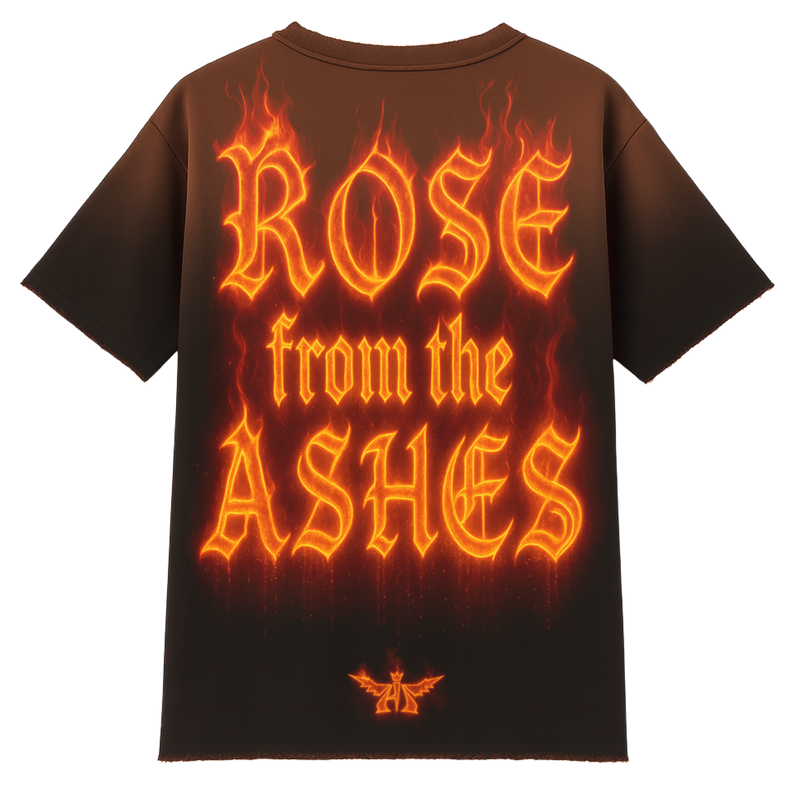 Rose From The Ashes Sun Dyed T-Shirt