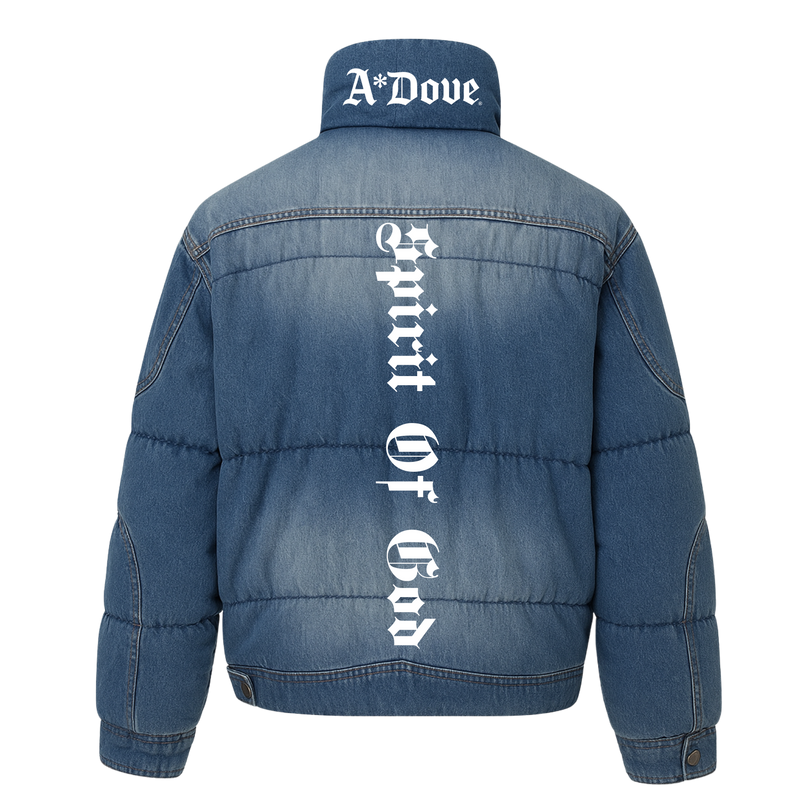 Adove A Denim Puffer Jacket