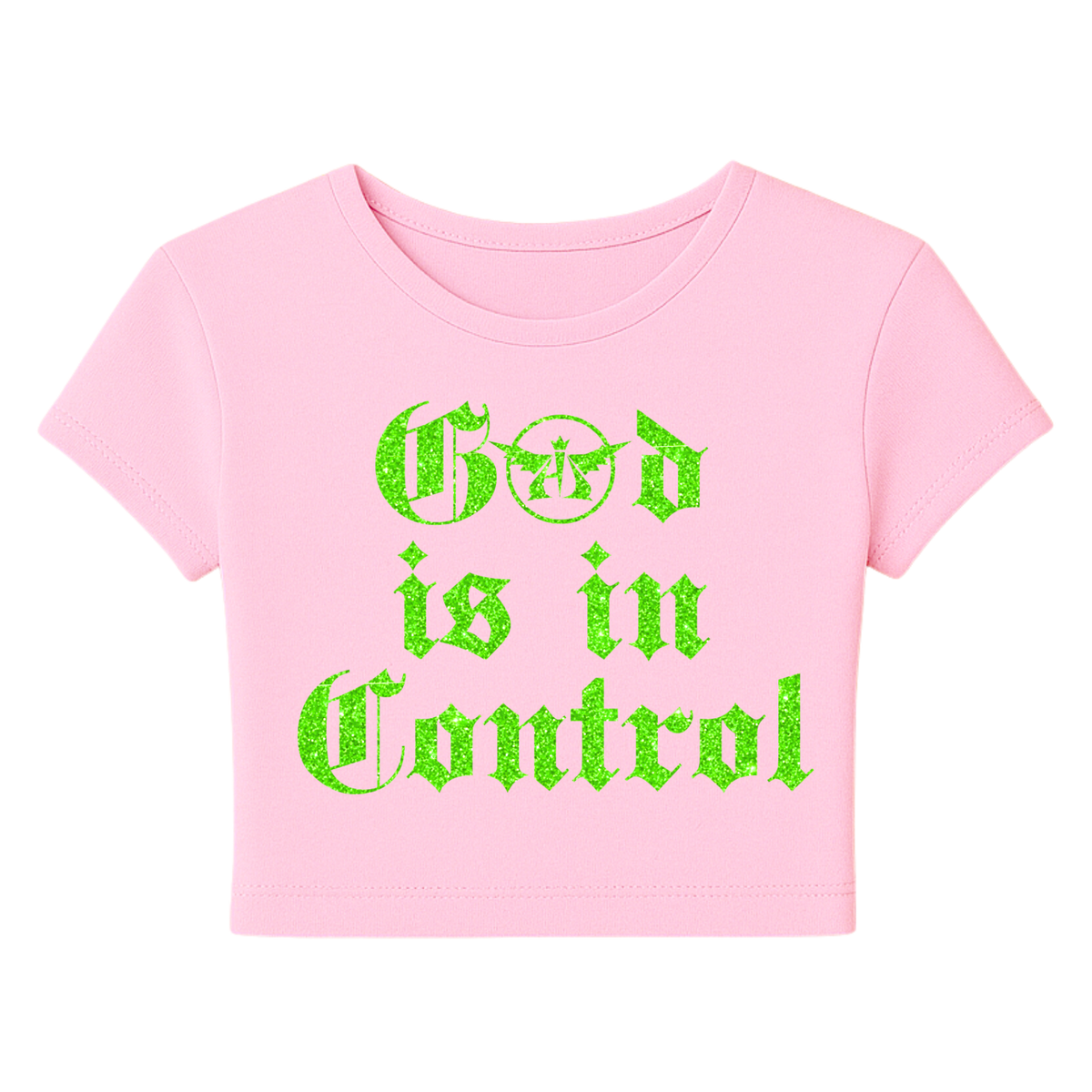 A*Dove - God Is In Control Baby Tee