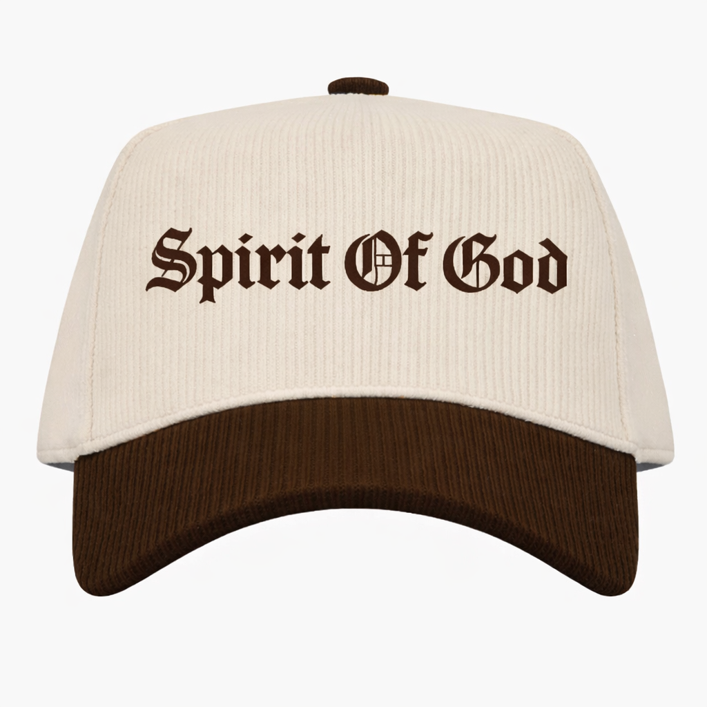 A*Dove Spirit of God Corduroy Trucker Cap