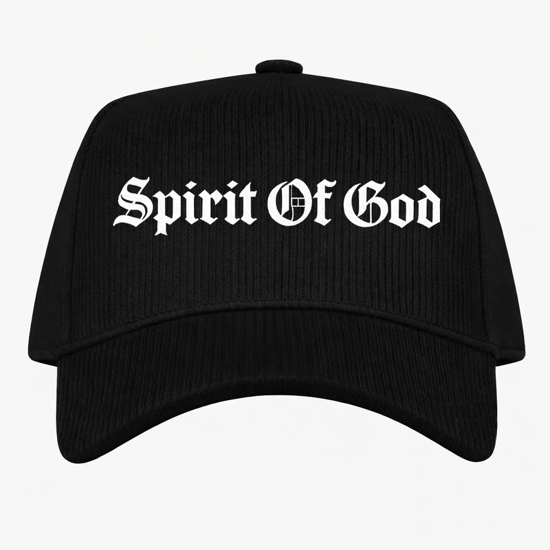 Adove Spirit of God Corduroy Trucker Cap